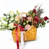 Scarlet Pineapple Basket