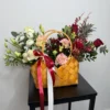 Scarlet Pineapple Basket