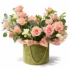 Author's composition "Peach Tenderness"