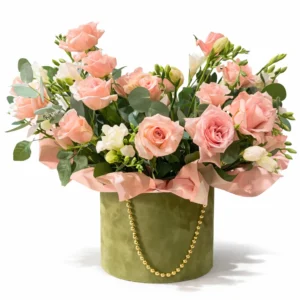Author's composition "Peach Tenderness"