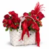 Red Romance Basket